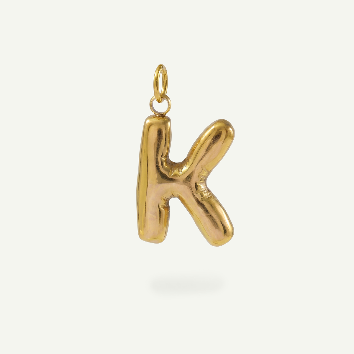Balloon Monogram Letter Charm