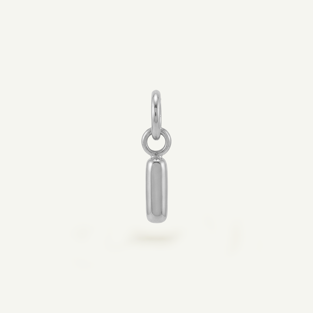 Bubble Monogram Letter Charm