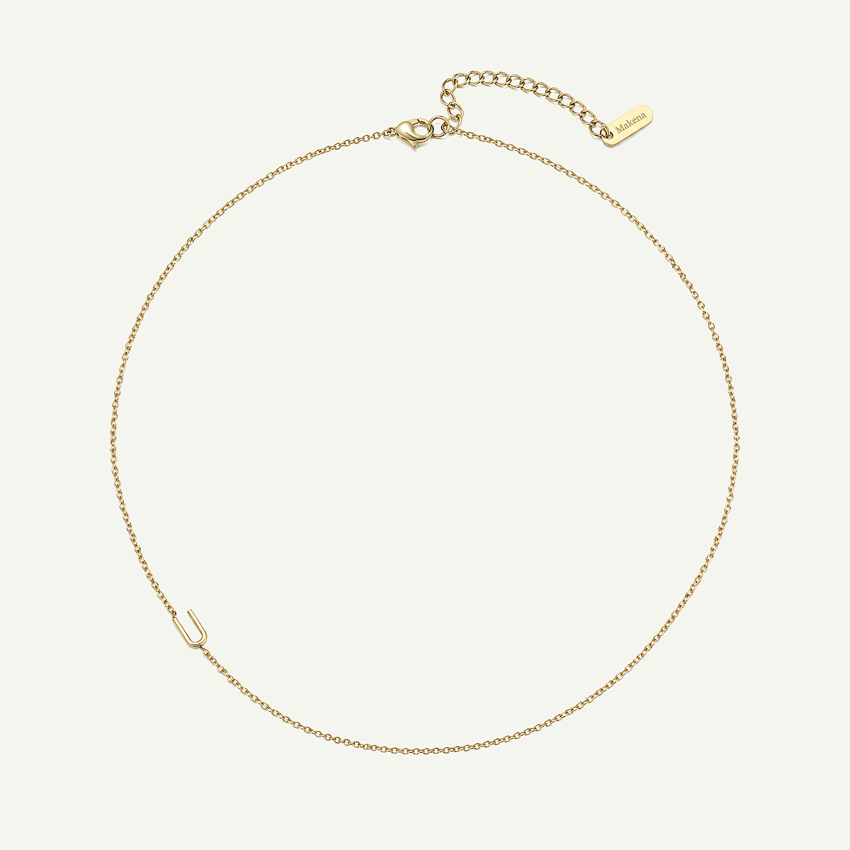 Alia Monogram Necklace