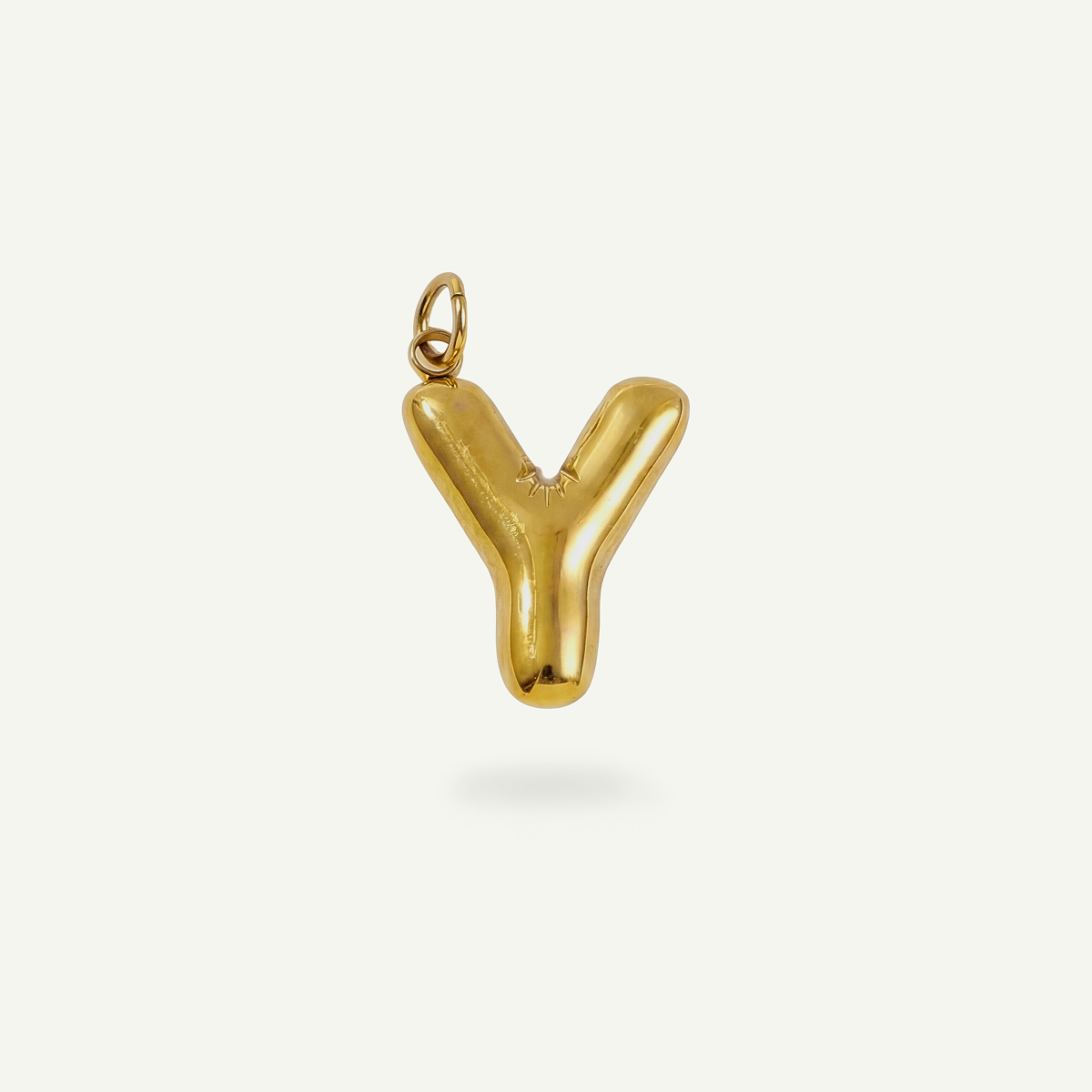 Balloon Monogram Letter Charm