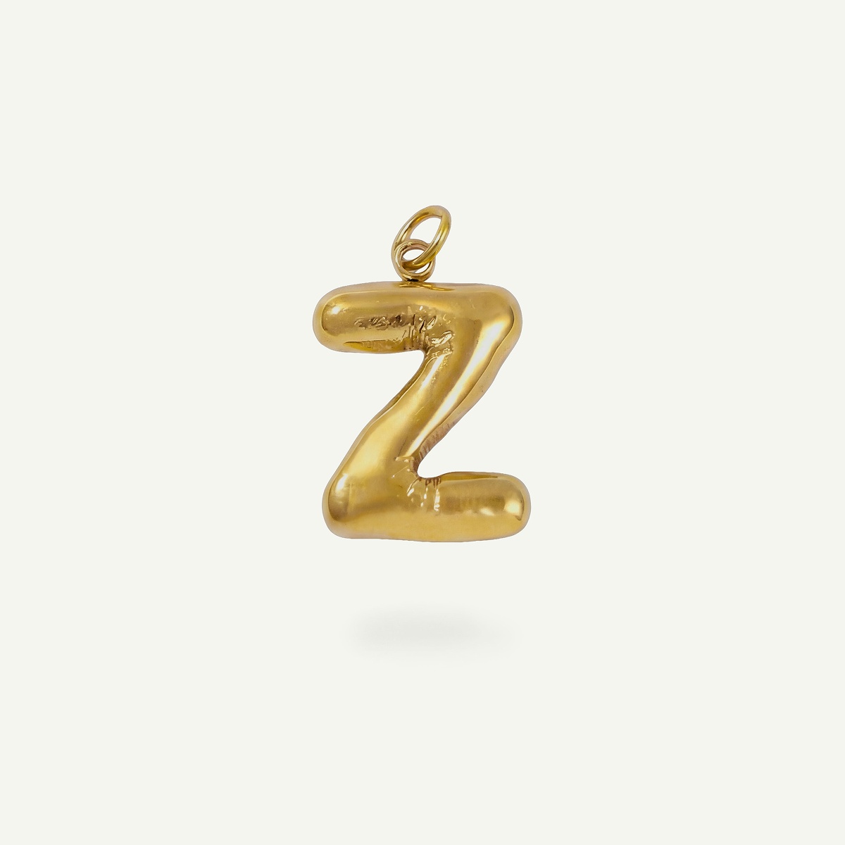 Balloon Monogram Letter Charm