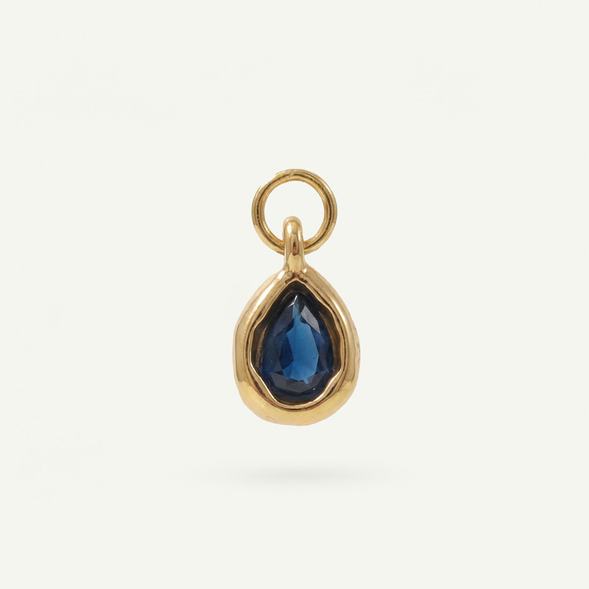 Tear Drop Charm Birthstone