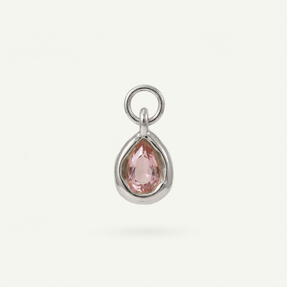 Tear Drop Charm Birthstone