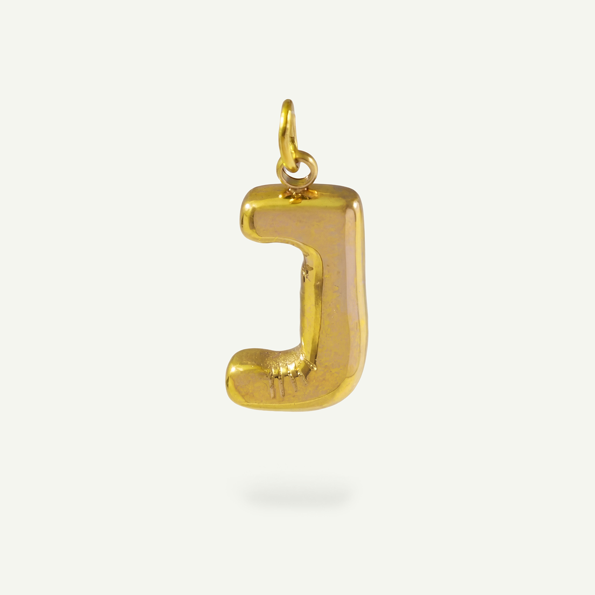 Balloon Monogram Letter Charm