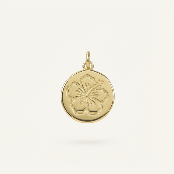 Hibiscus Circle Charm