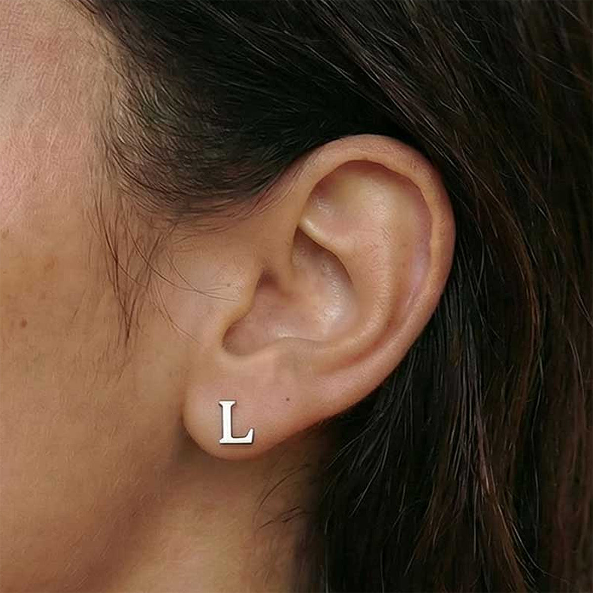 Basic Monogram Studs