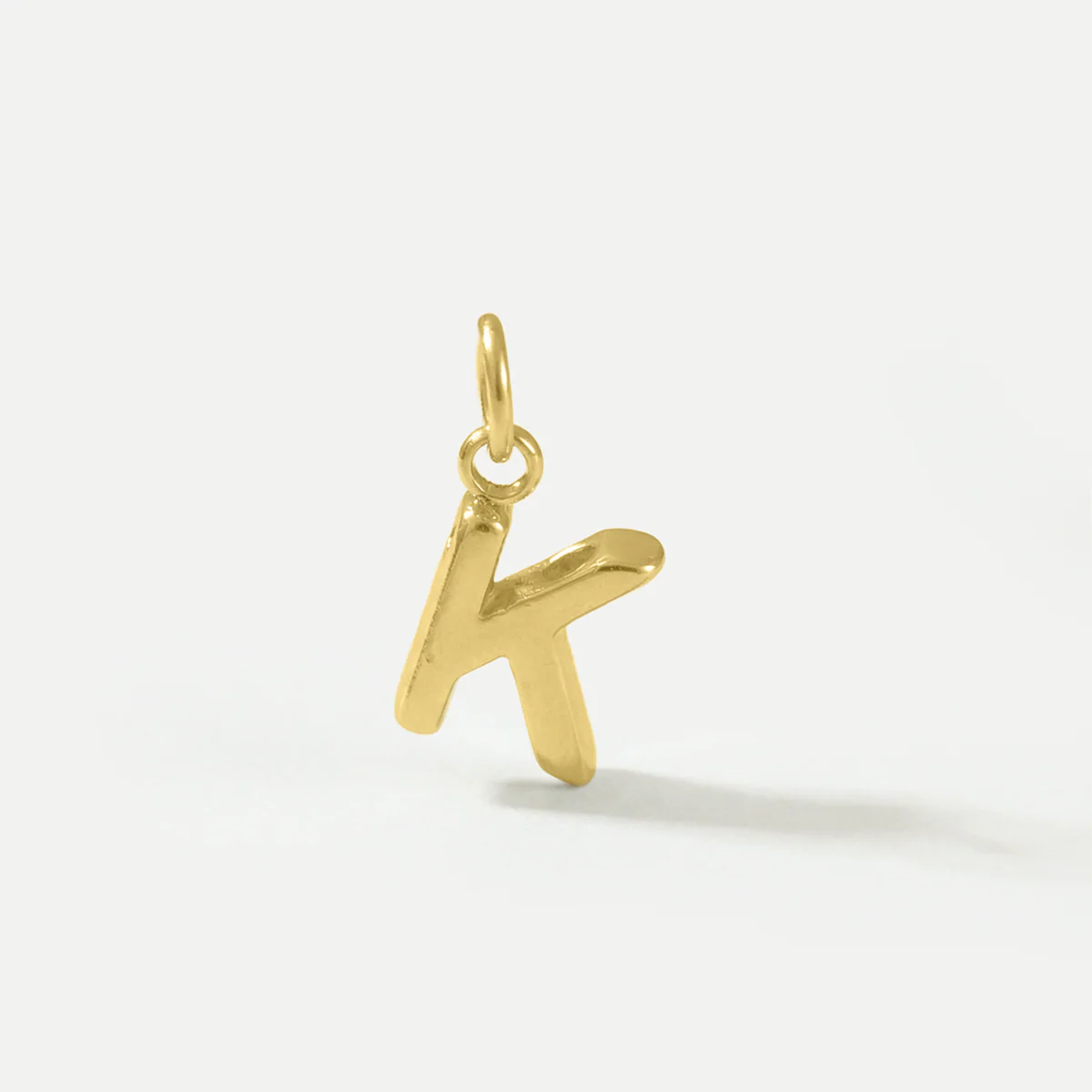 Floating Monogram Letter Charm