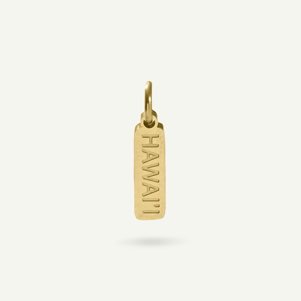 Hawaii Rectangle Charm
