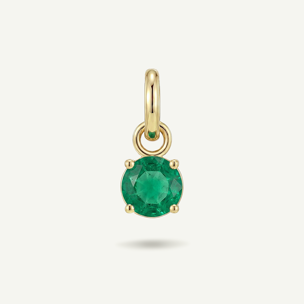 Emerald Gem May Brithstone Charm