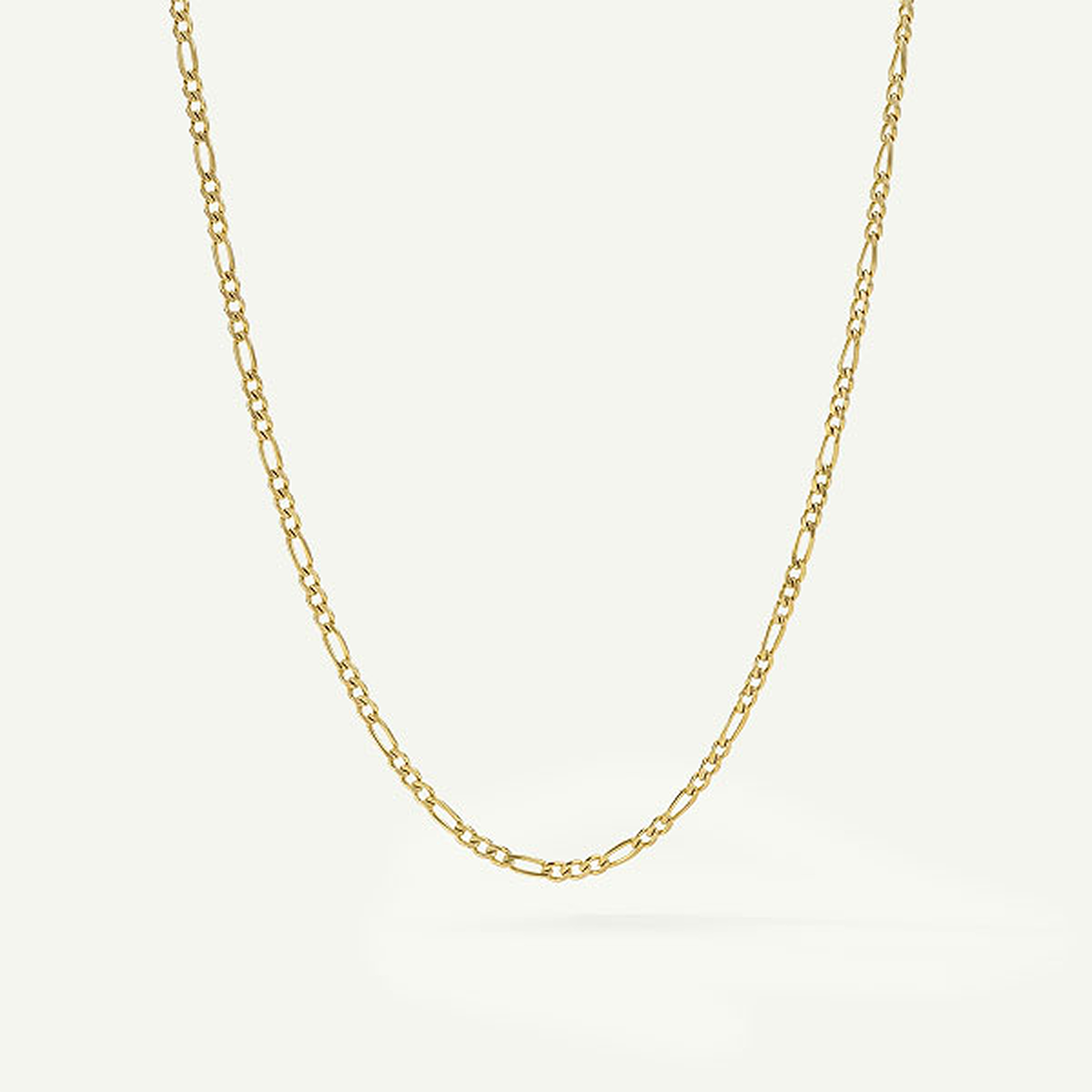 Micro Figaro Chain Necklace