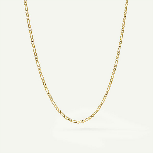 Micro Figaro Chain Necklace