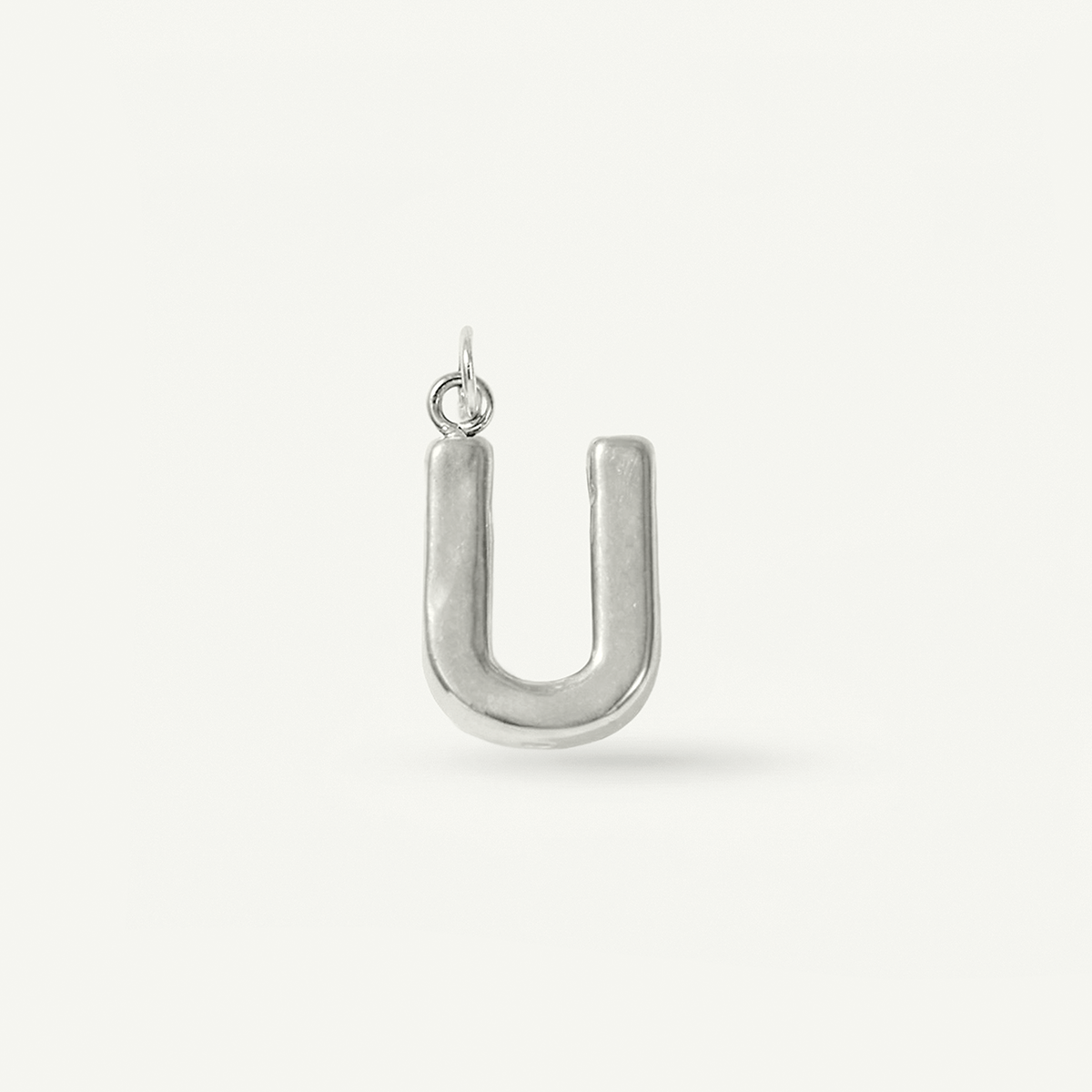 Floating Monogram Letter Charm