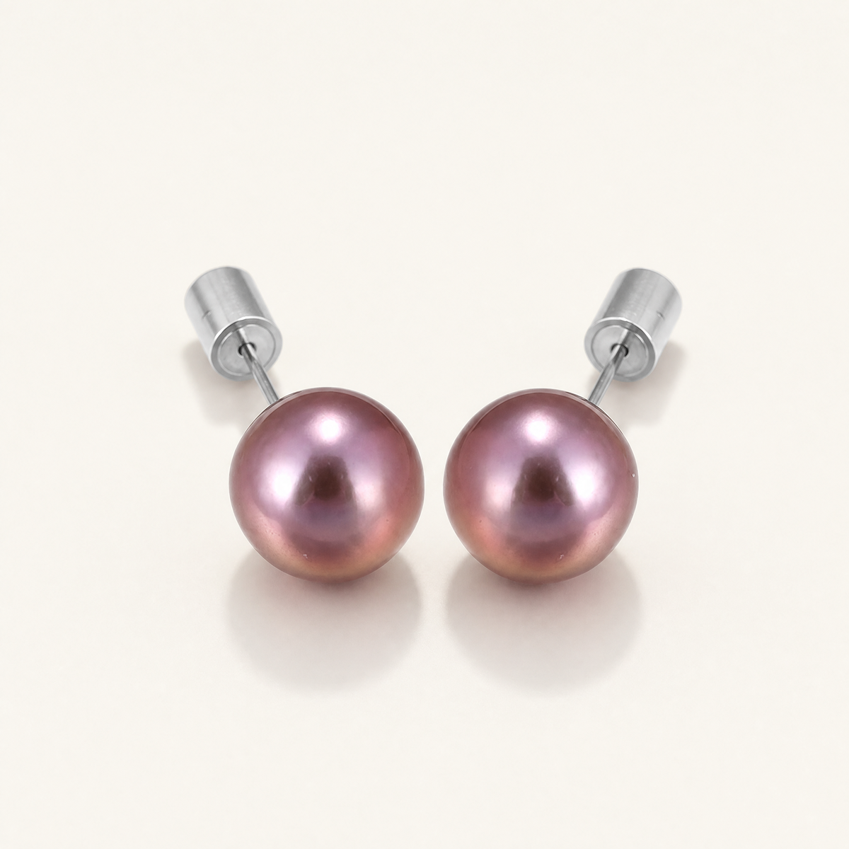 Pink Pearl Studs
