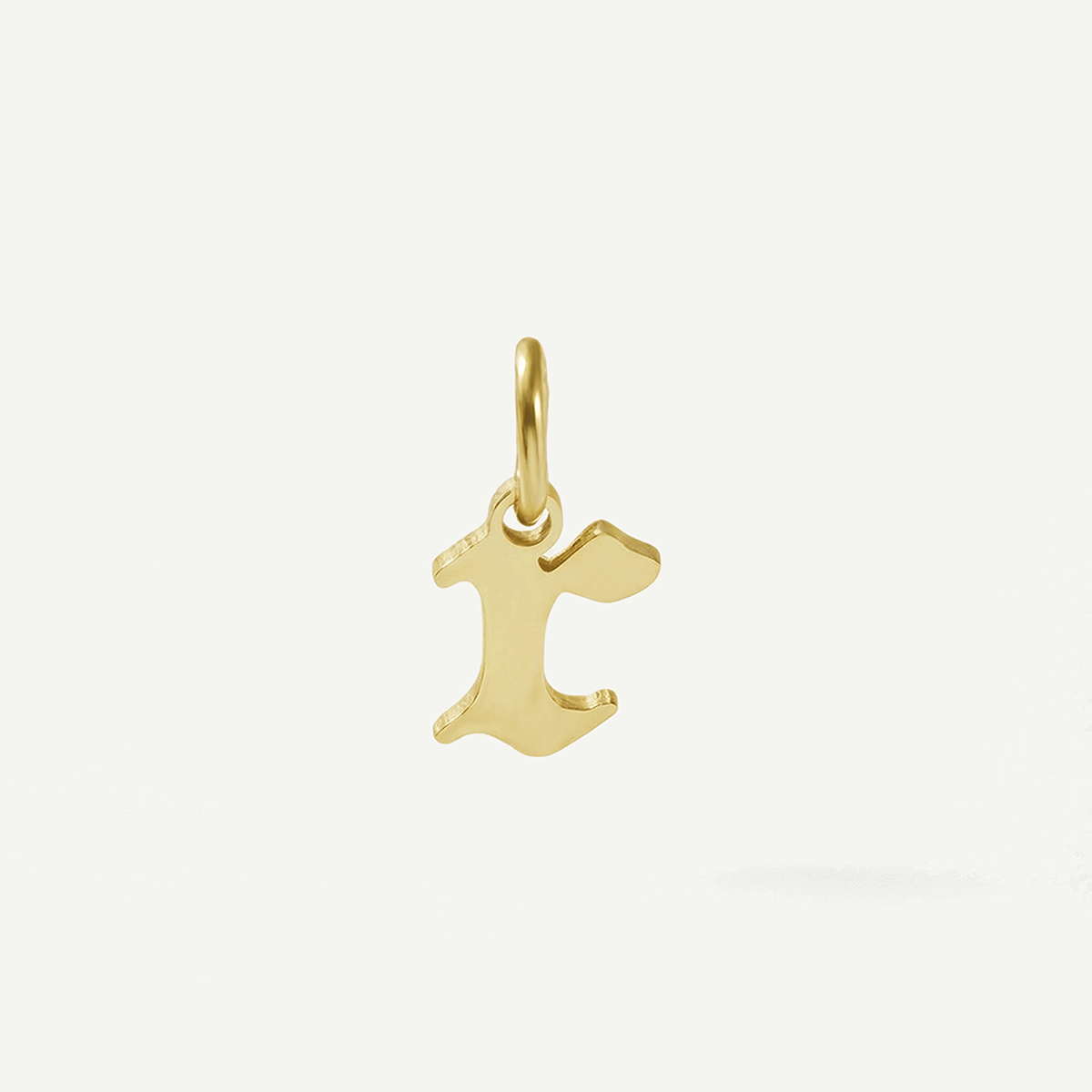 Old English Lowercase Monogram Charm