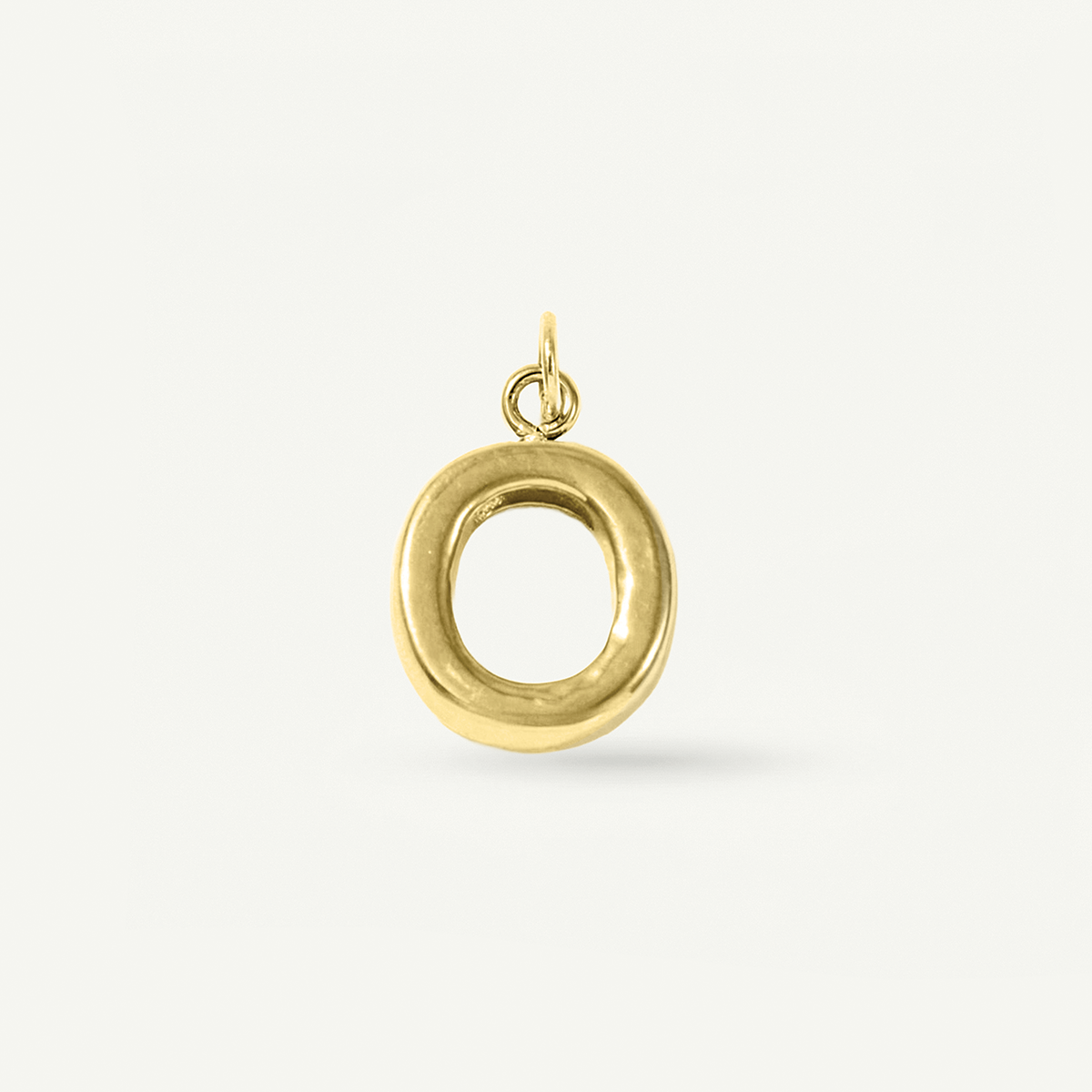 Floating Monogram Letter Charm