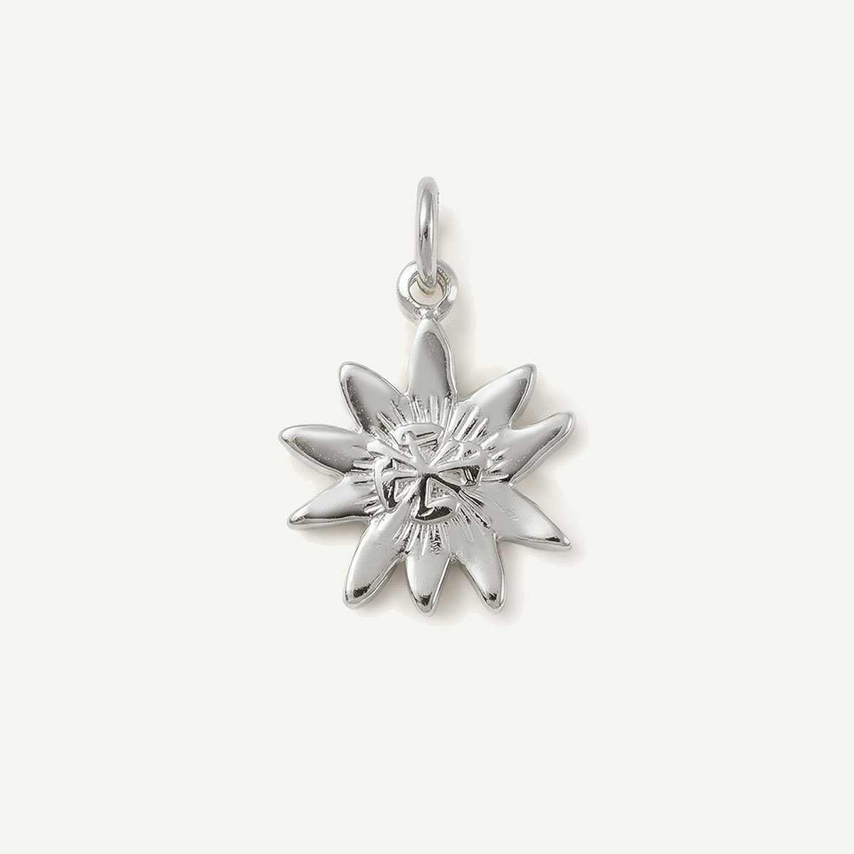 Lilikoi Charm, Silver