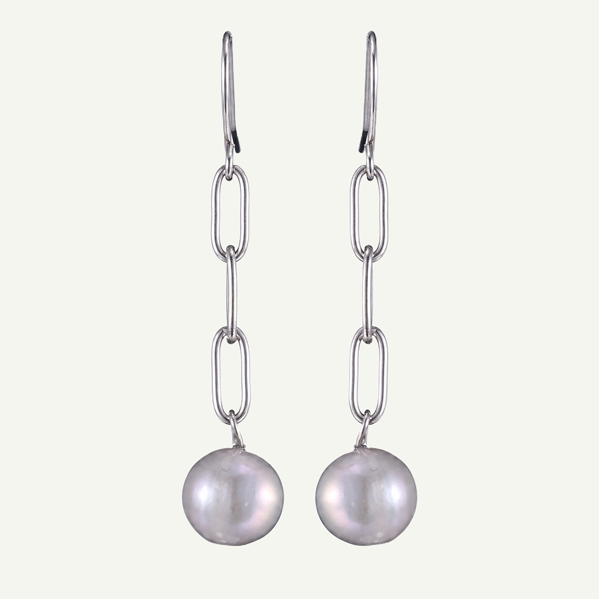 Nara Grey Pearl Earrings