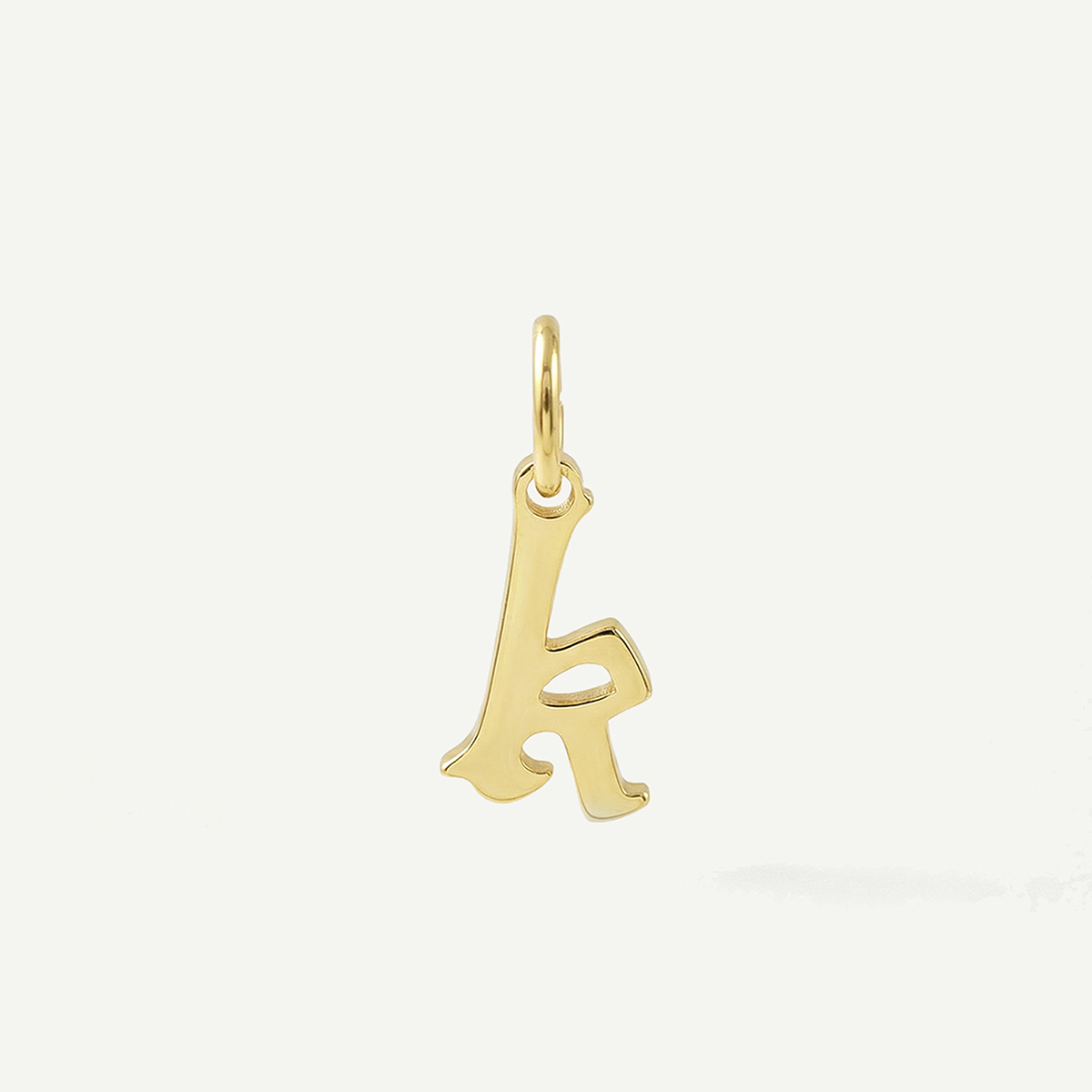 Old English Lowercase Monogram Charm