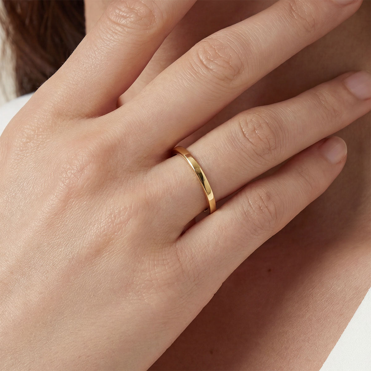Flat Basic Thin Ring