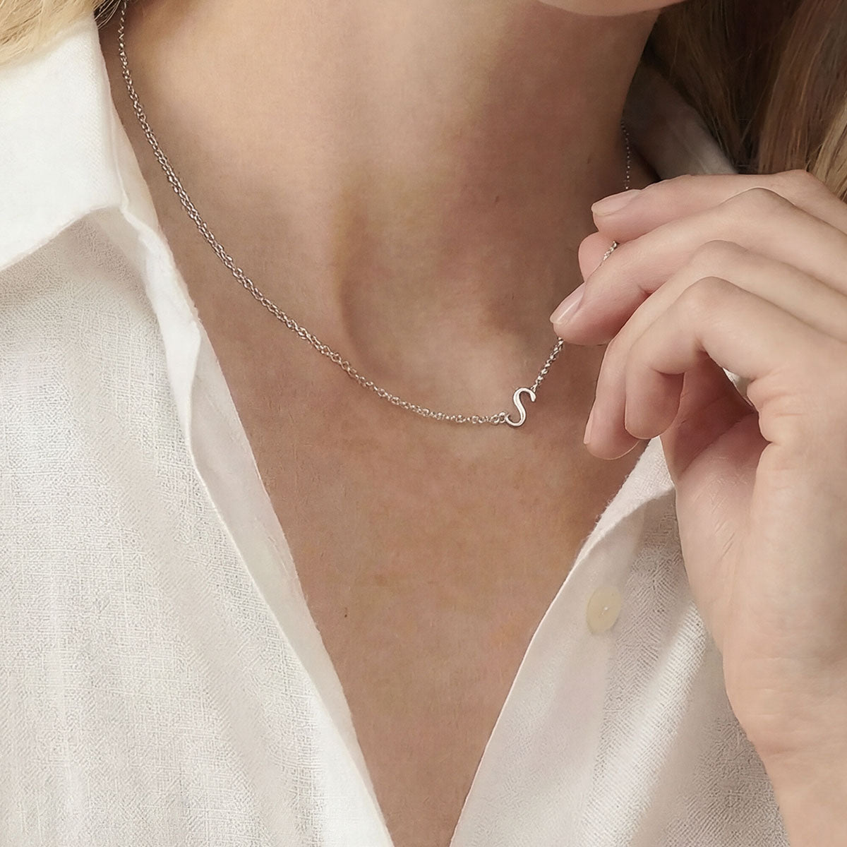 Alia Monogram Necklace