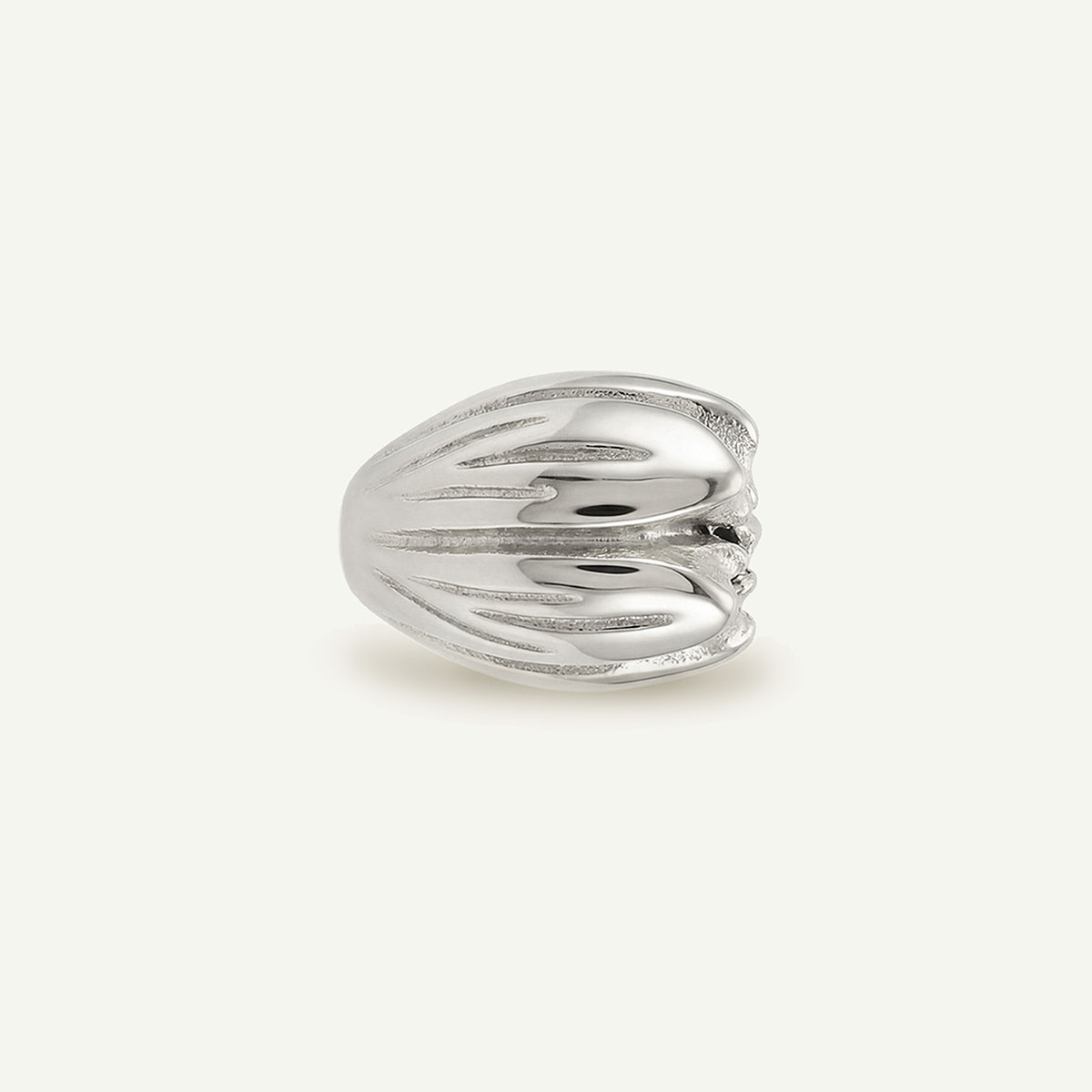 Pikake Bead Charm, Silver