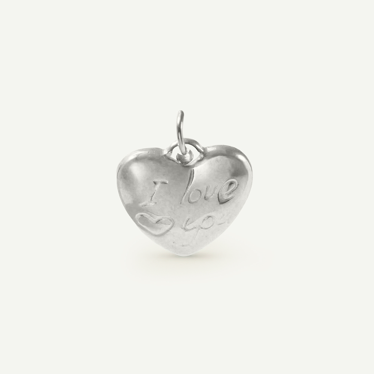 I Love You Heart Charm