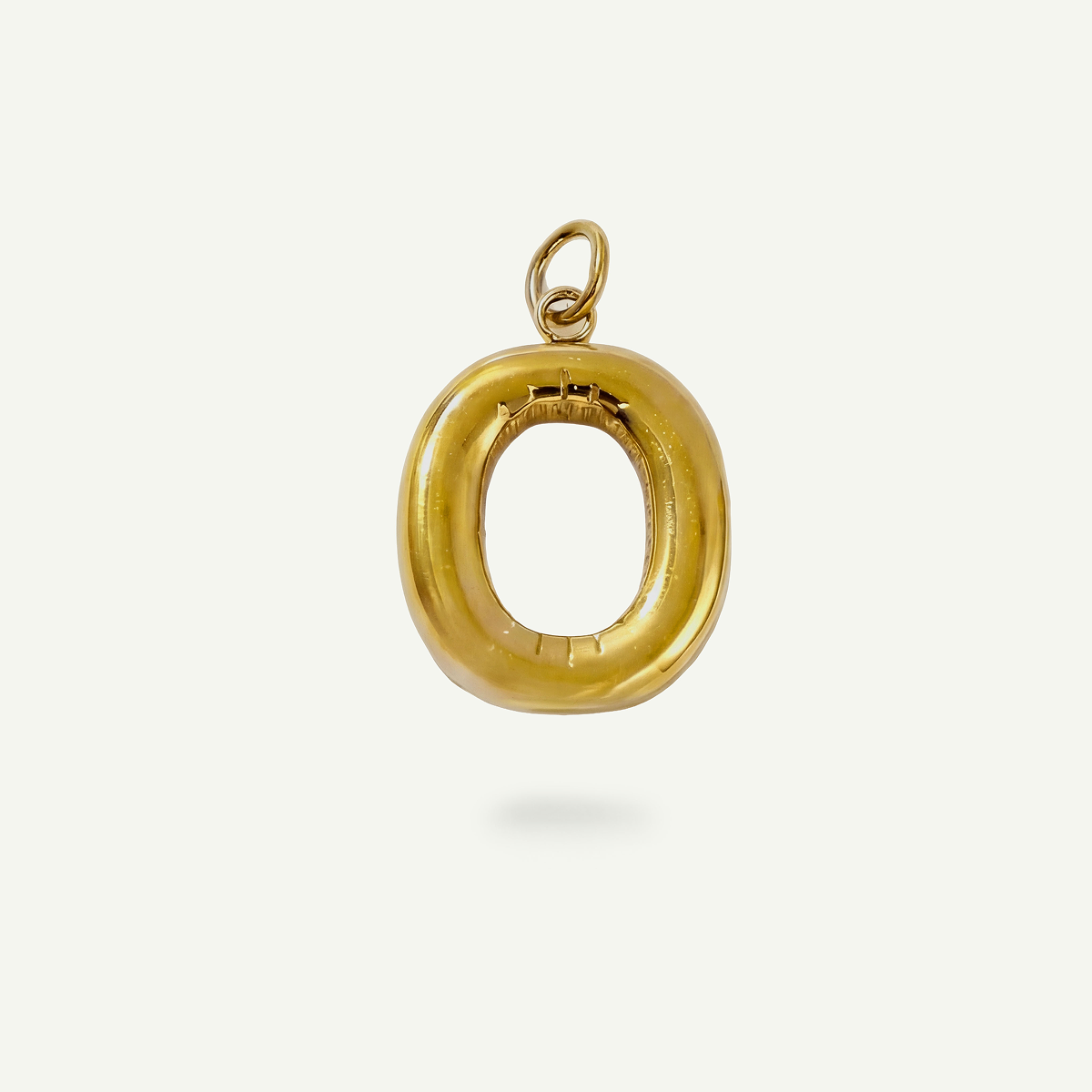 Balloon Monogram Letter Charm