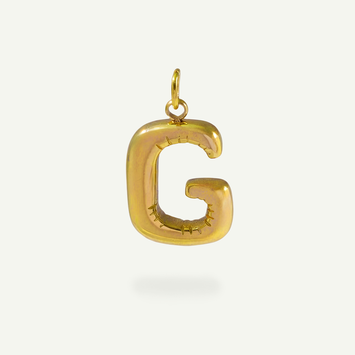 Balloon Monogram Letter Charm