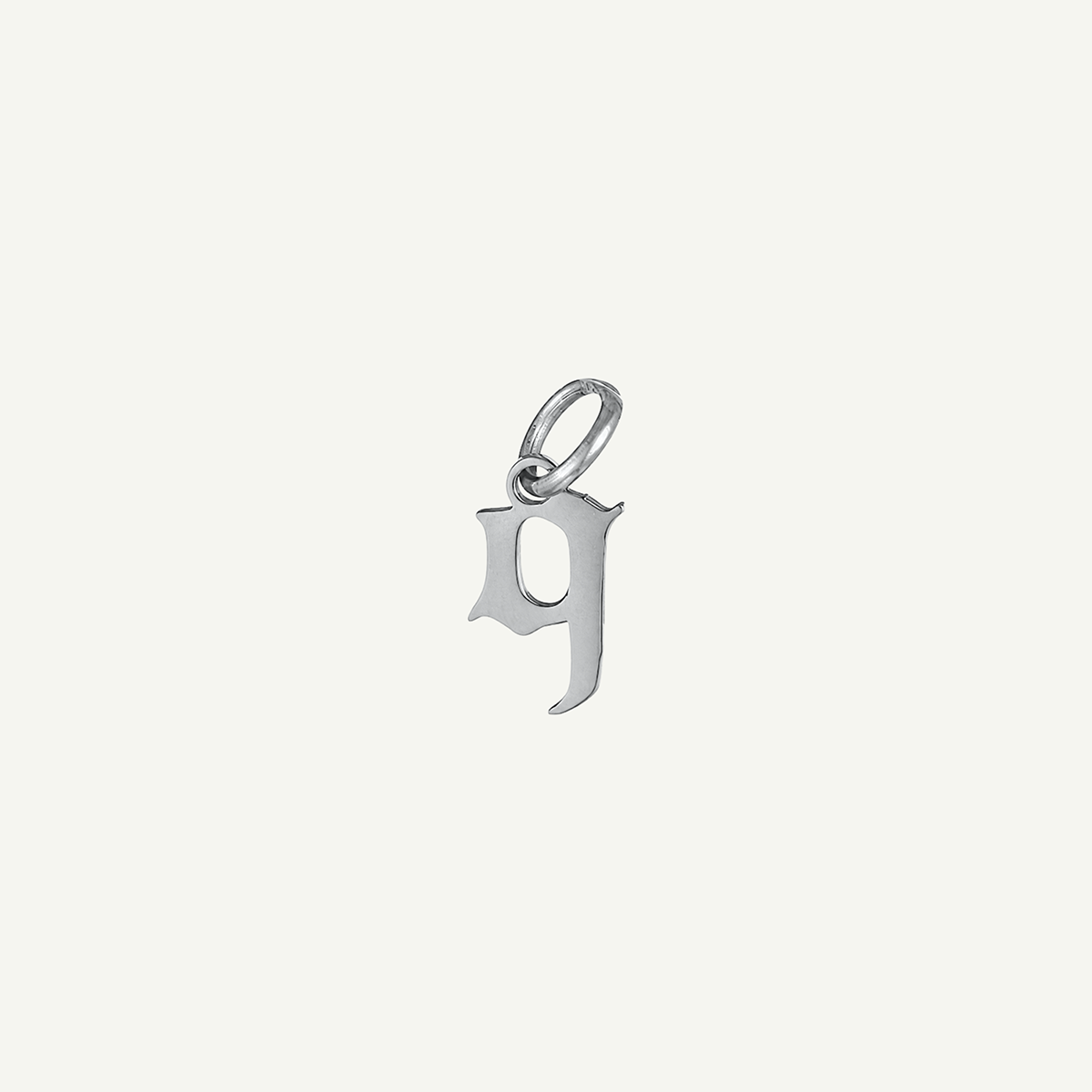 Old English Lowercase Monogram Charm