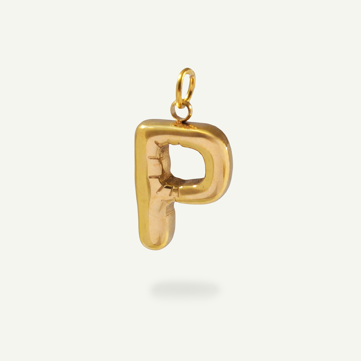 Balloon Monogram Letter Charm