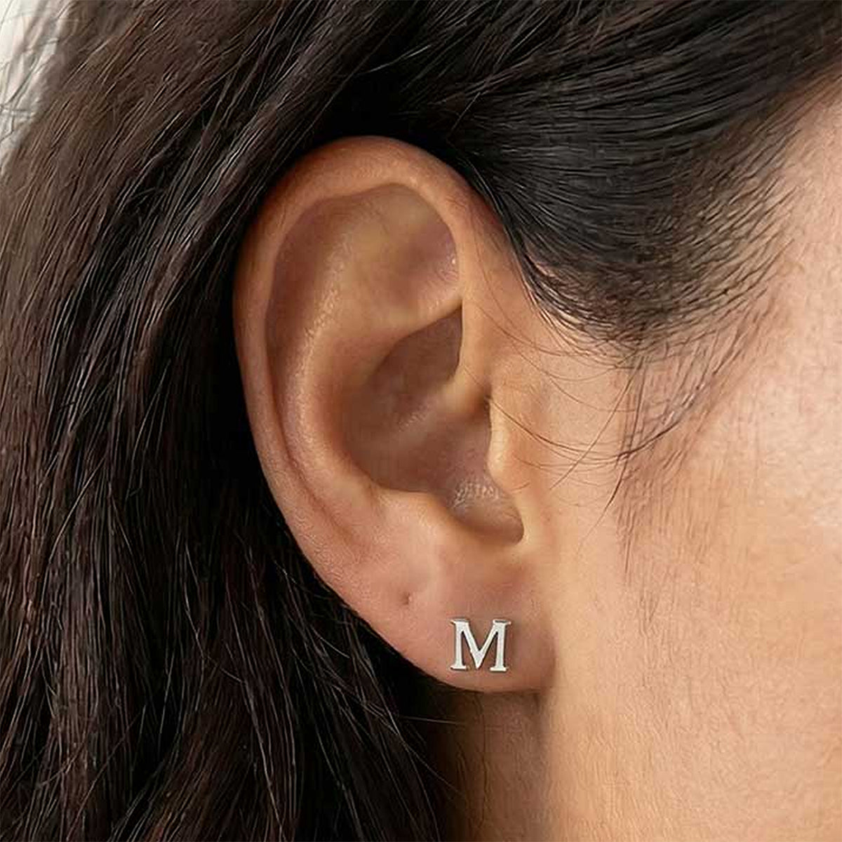 Basic Monogram Studs