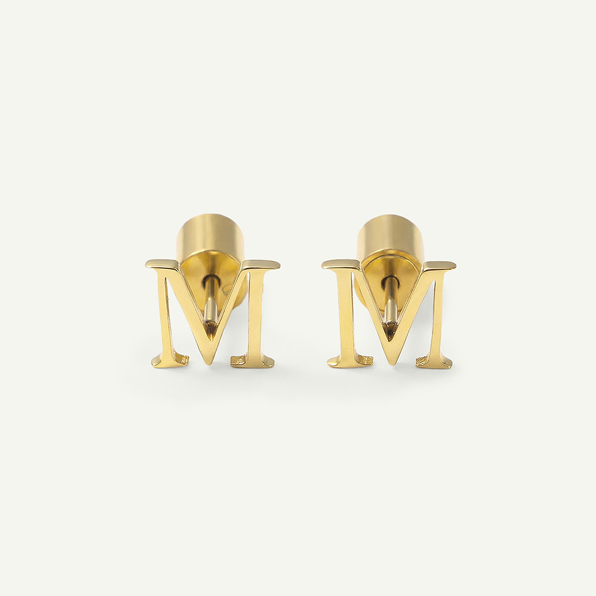Basic Monogram Studs