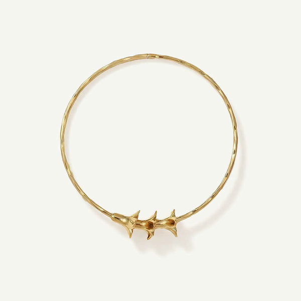 Plumeria Bead Bangle