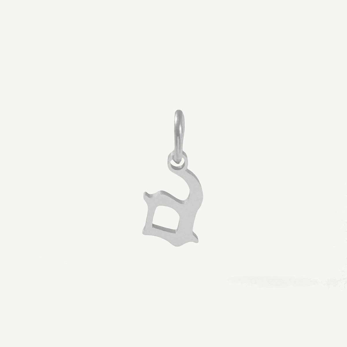 Old English Lowercase Monogram Charm