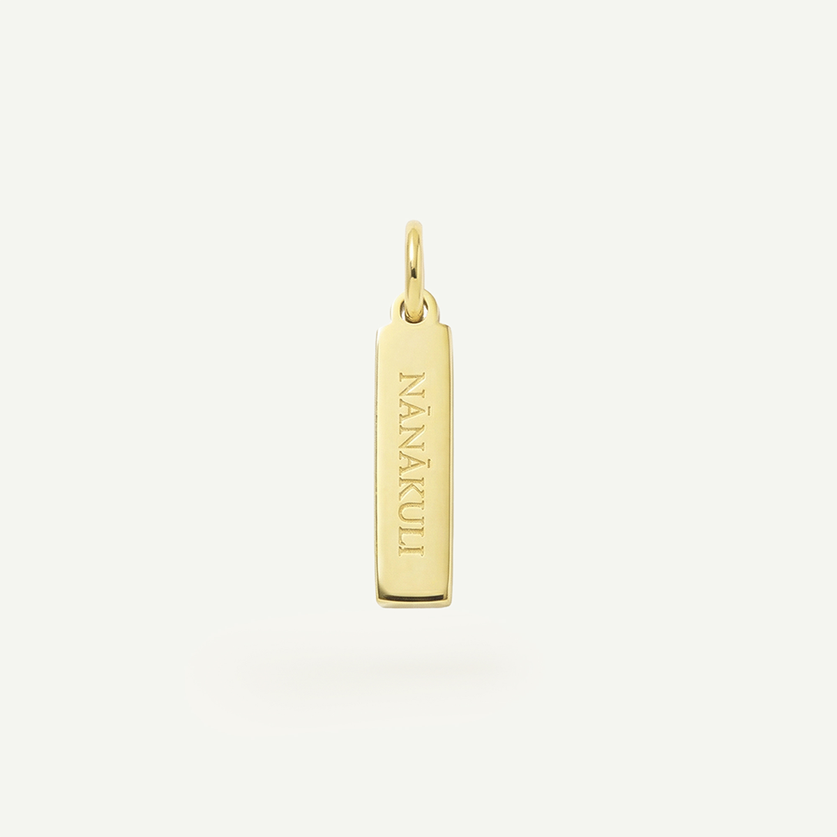 Nānākuli Rectangle Charm, Gold