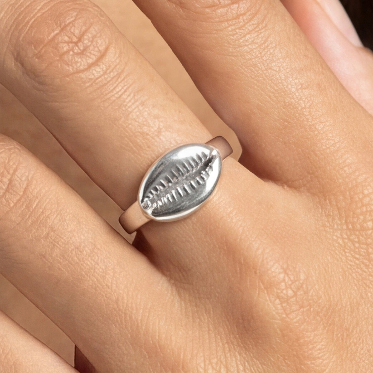 Cowrie Ring