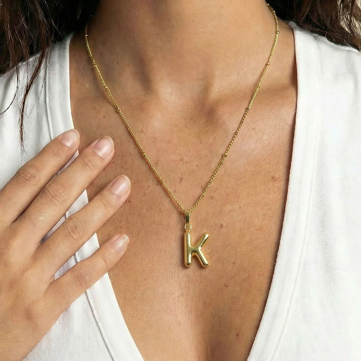 The Lauren Monogram Necklace
