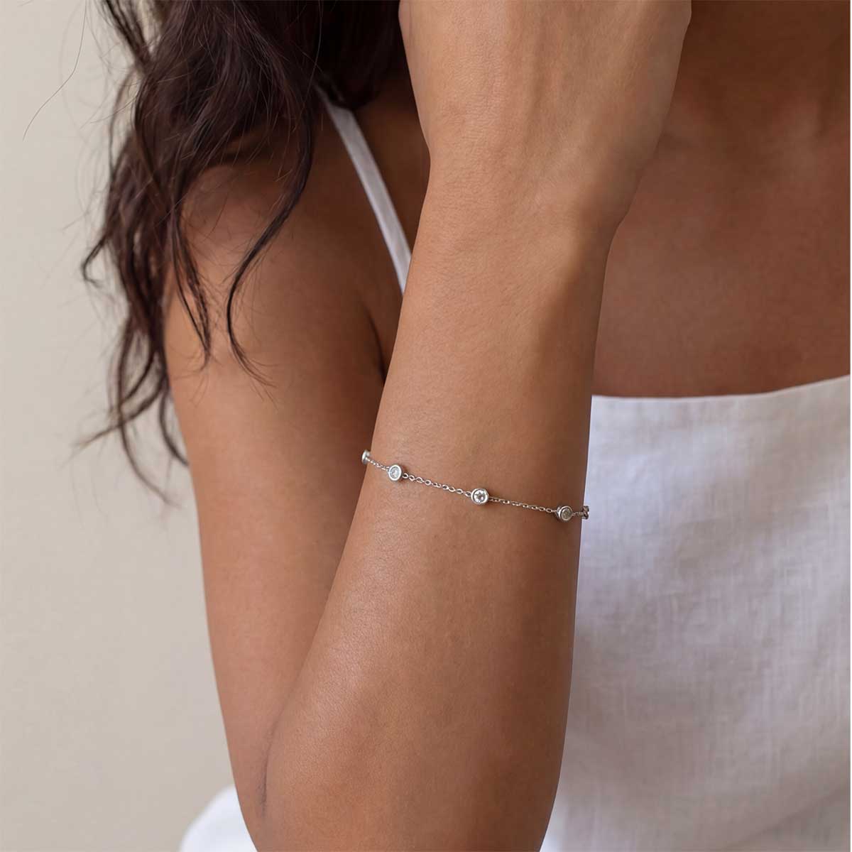 Diamond Chain Bracelet