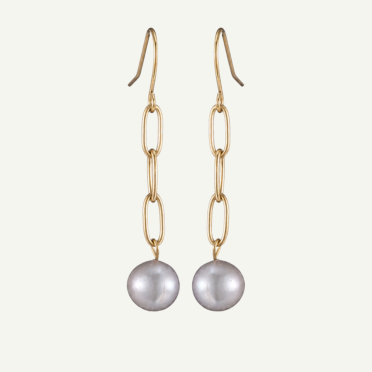 Nara Grey Pearl Earrings