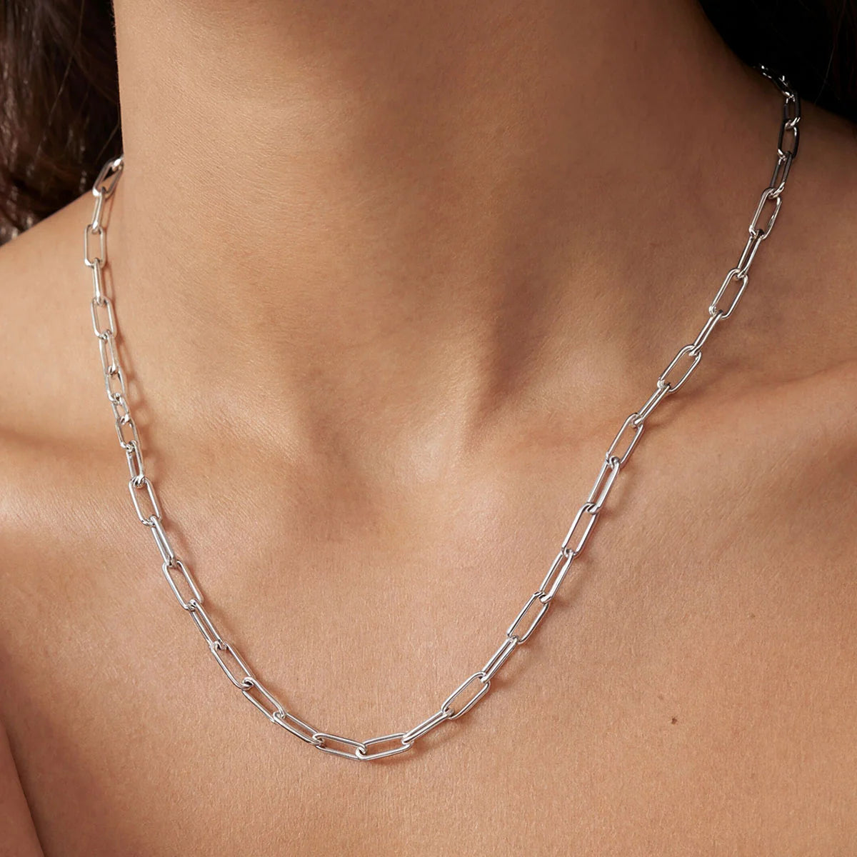 Paperclip Chain Necklace