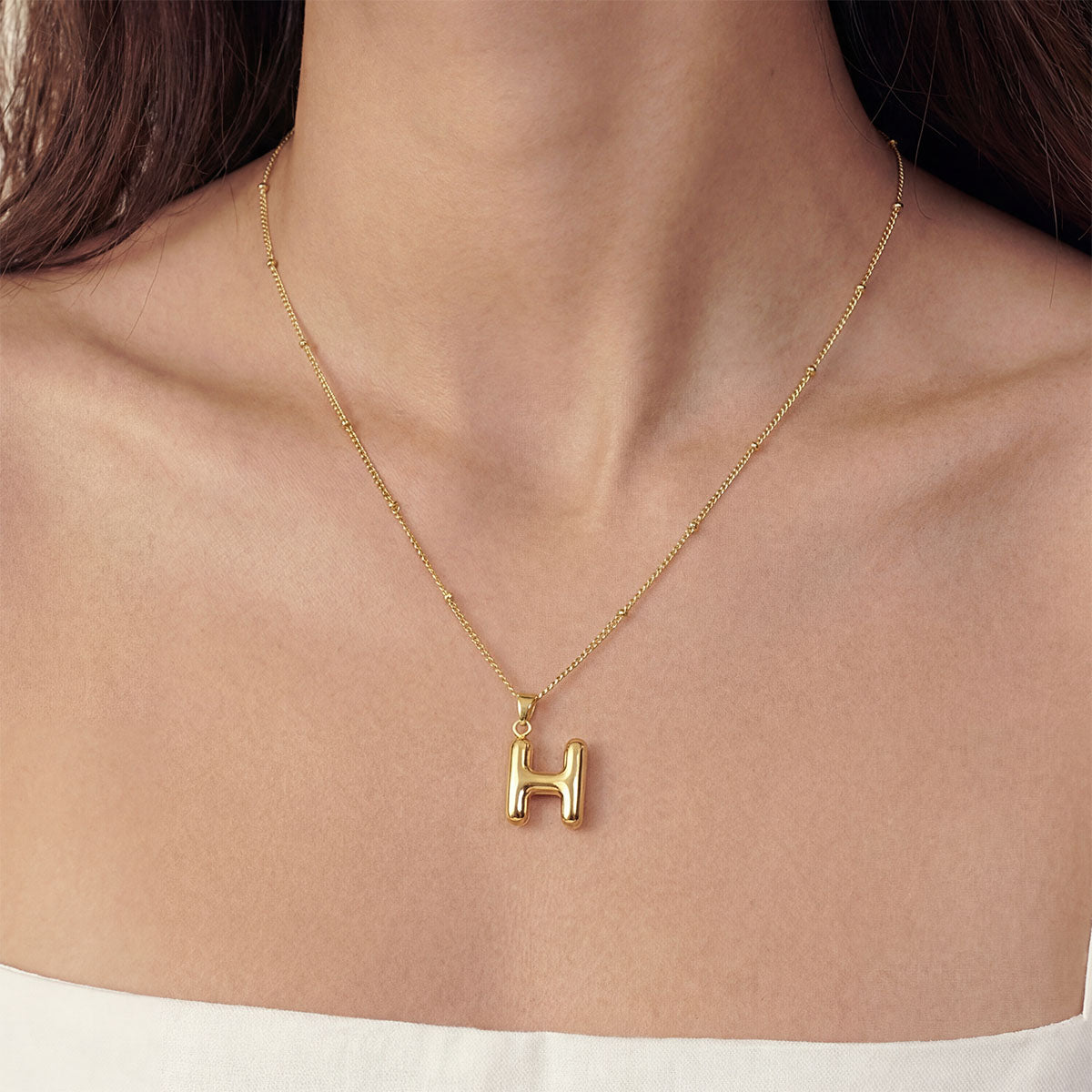 The Lauren Monogram Necklace