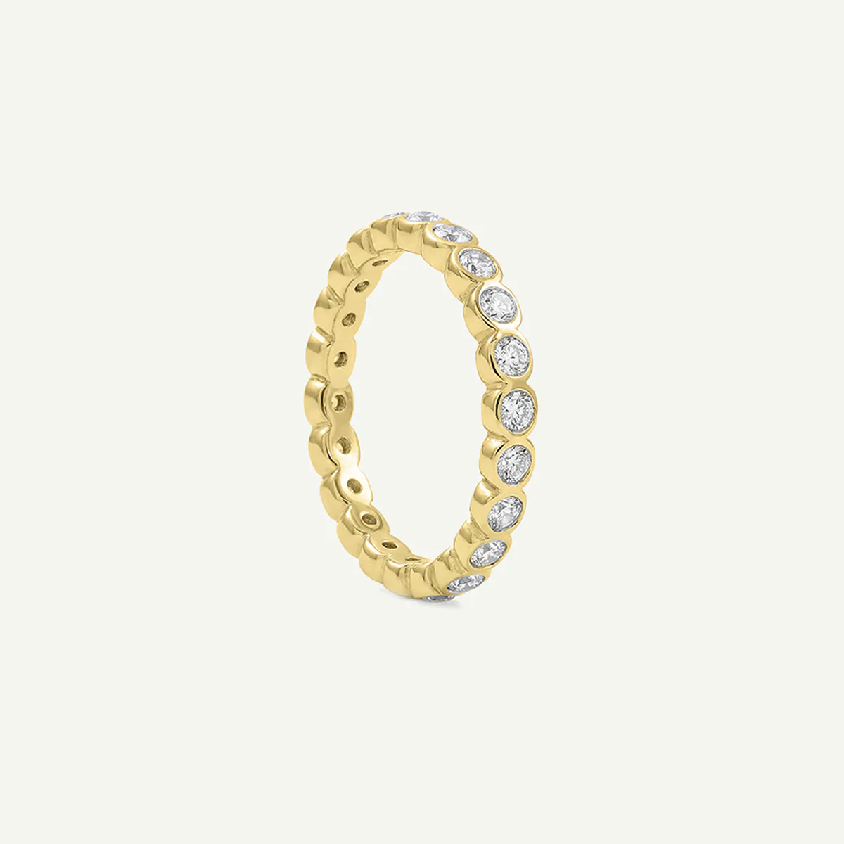 Diamond Circle Ring