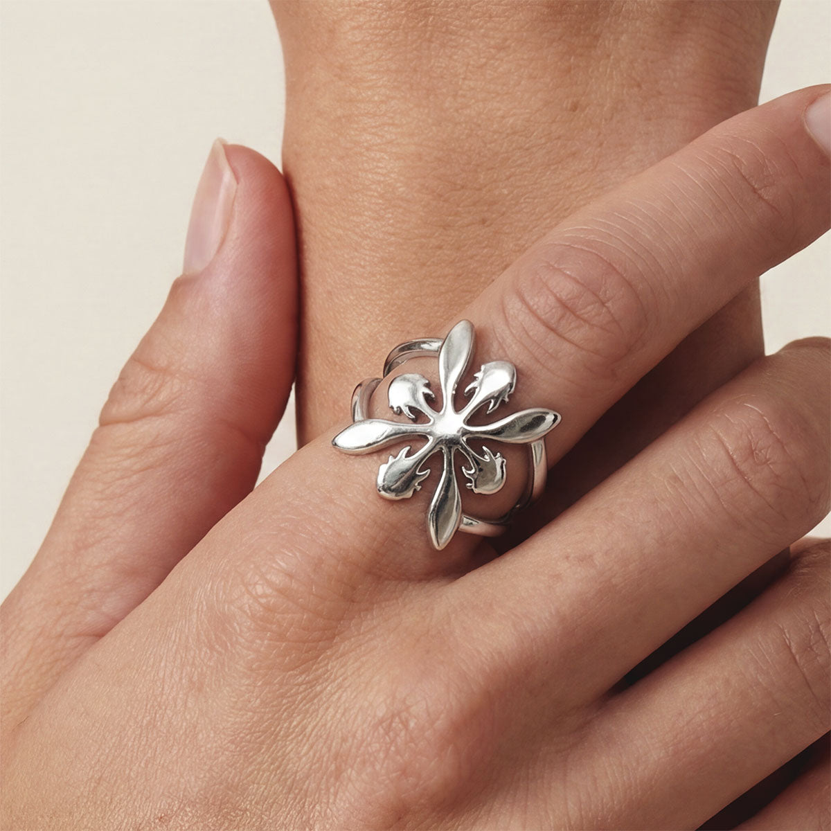 Protea Quilt Ring