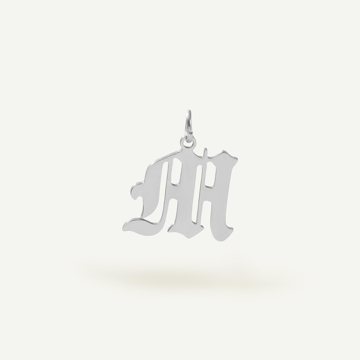 Old English Monogram Charm