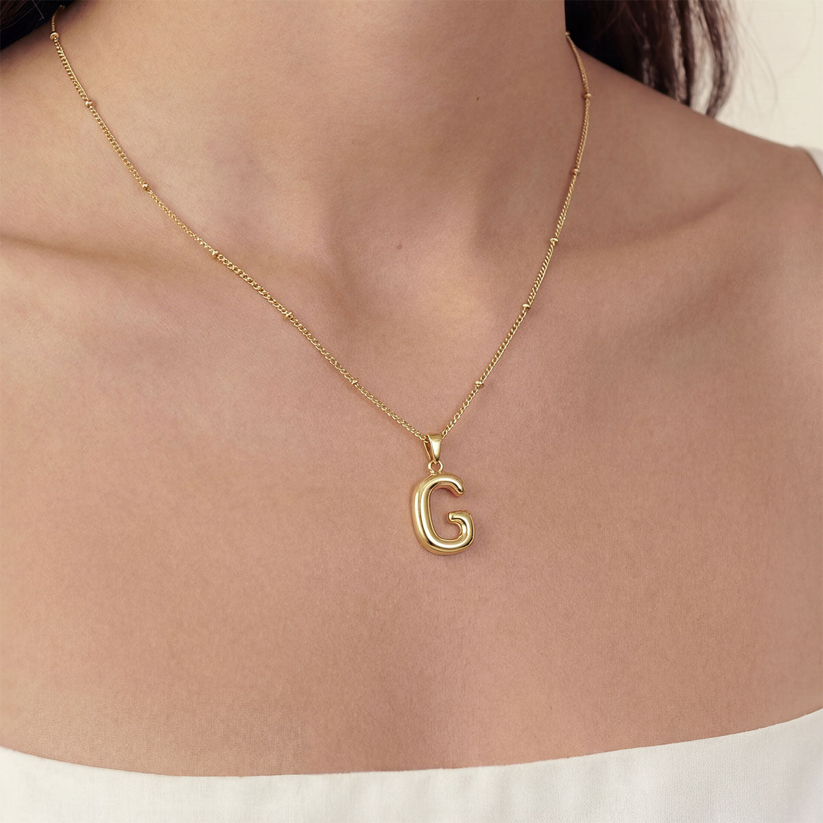 The Lauren Monogram Necklace