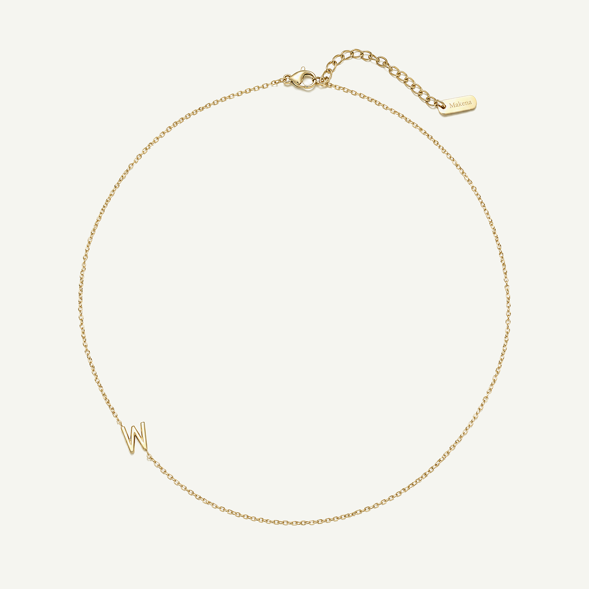 Alia Monogram Necklace