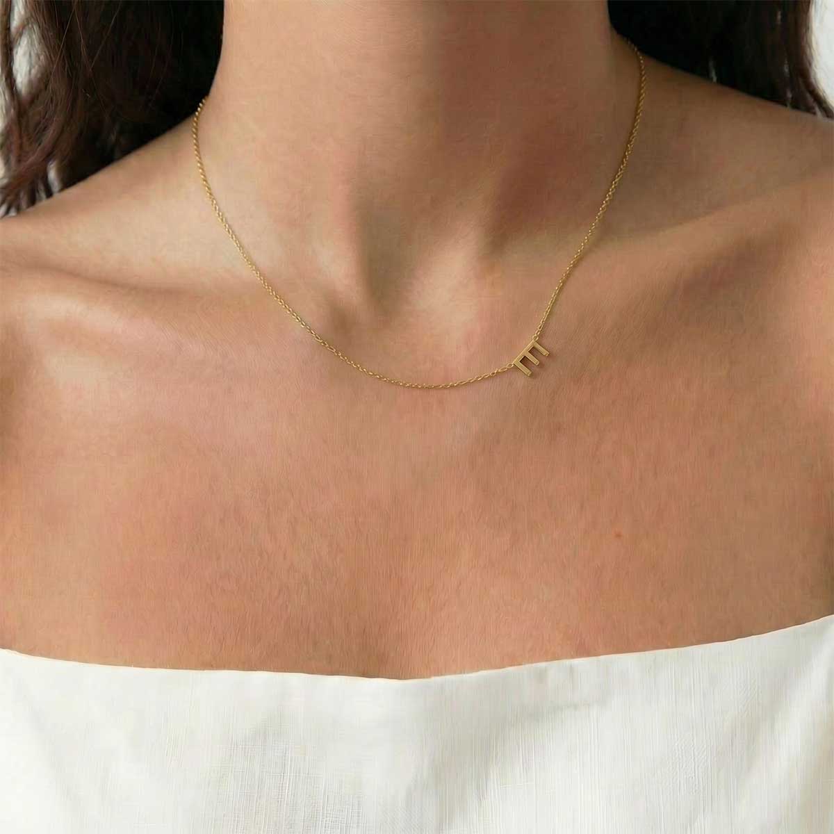 Alia Monogram Necklace