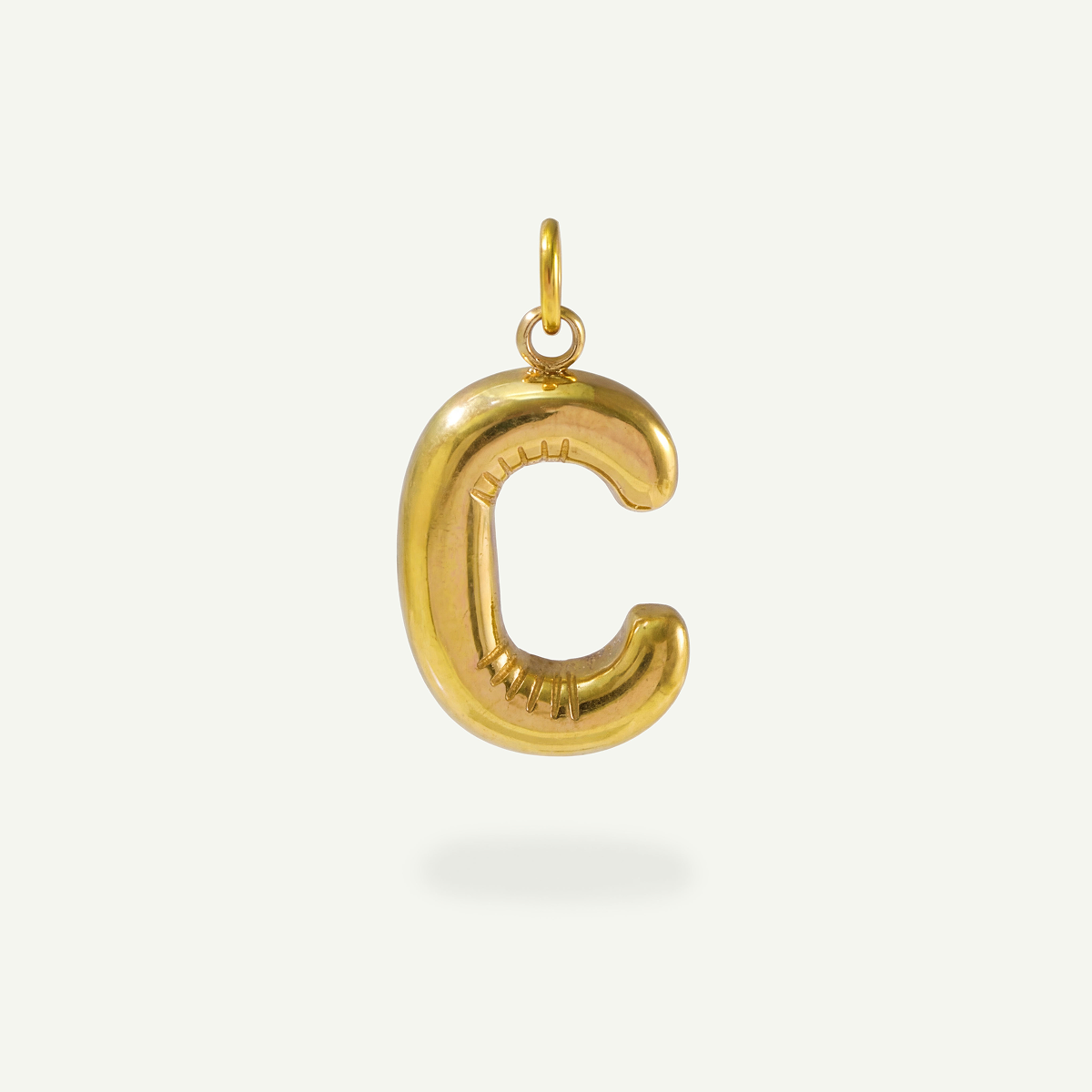 Balloon Monogram Letter Charm