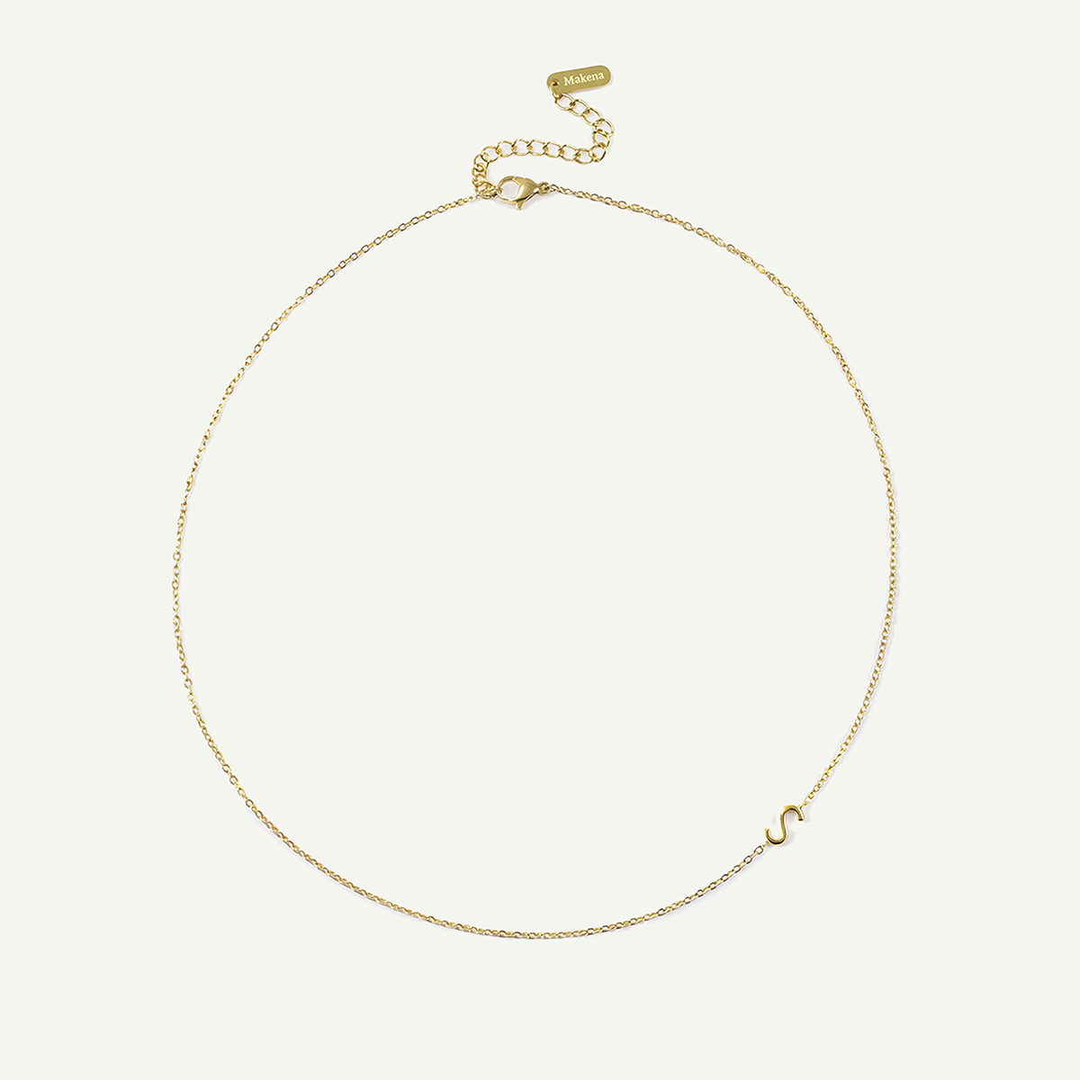 Alia Monogram Necklace