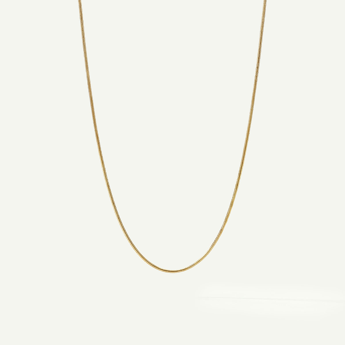 Rounded Box Chain Necklace